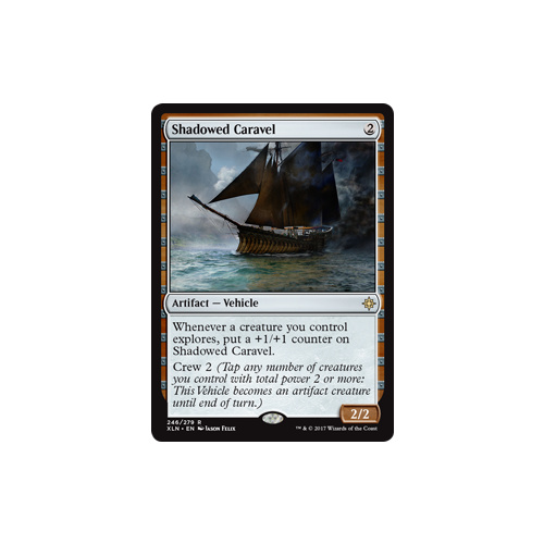 Shadowed Caravel FOIL - XLN