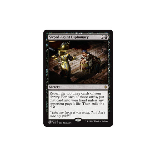 Sword-Point Diplomacy FOIL - XLN