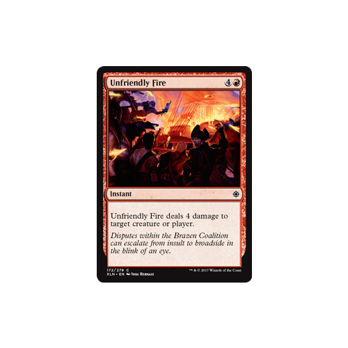 Unfriendly Fire FOIL - XLN