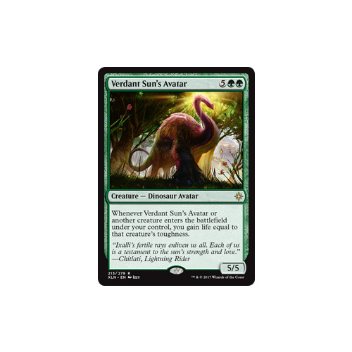 Verdant Sun's Avatar FOIL - XLN