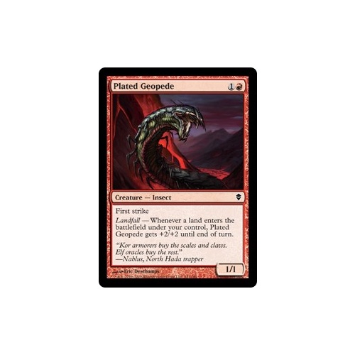 Plated Geopede - ZEN