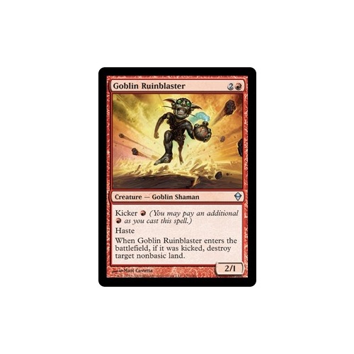 Goblin Ruinblaster FOIL - ZEN