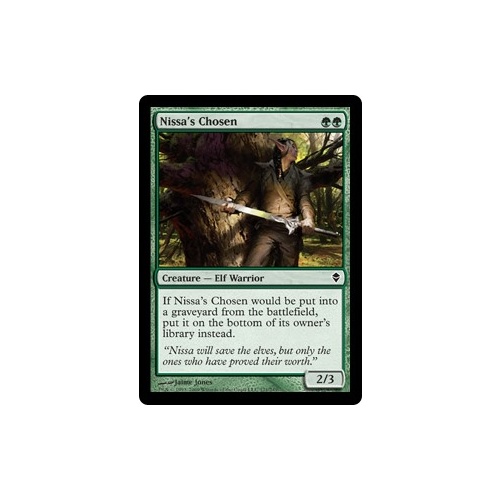 Nissa's Chosen FOIL - ZEN
