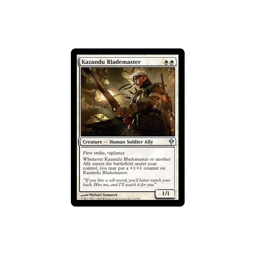 Kazandu Blademaster FOIL - ZEN