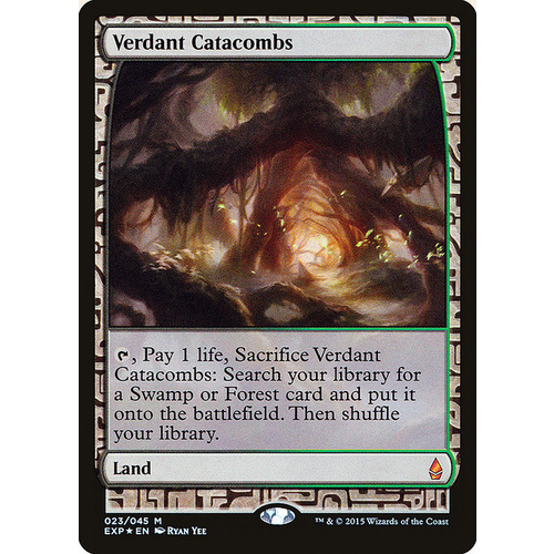 Verdant Catacombs FOIL Expedition