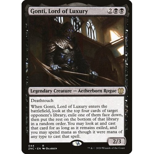 Gonti, Lord of Luxury - ZNC