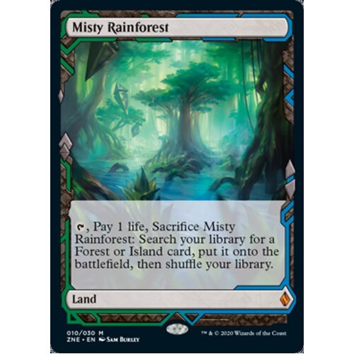 Misty Rainforest FOIL (Expedition) - ZNE