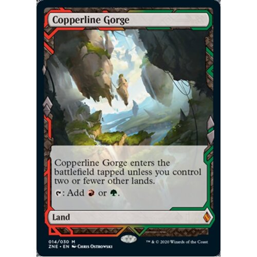 Copperline Gorge FOIL (Expedition) - ZNE