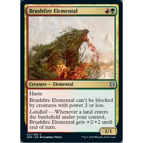 Brushfire Elemental - ZNR