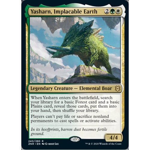 Yasharn, Implacable Earth - ZNR