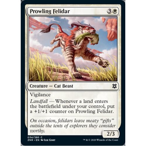 Prowling Felidar FOIL - ZNR