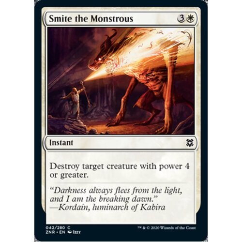 Smite the Monstrous FOIL - ZNR