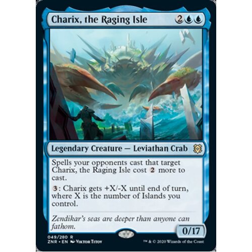 Charix, the Raging Isle FOIL - ZNR