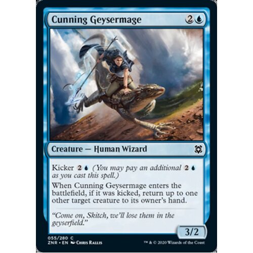 Cunning Geysermage FOIL - ZNR
