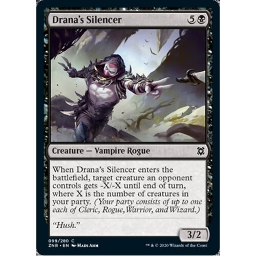 Drana's Silencer FOIL - ZNR