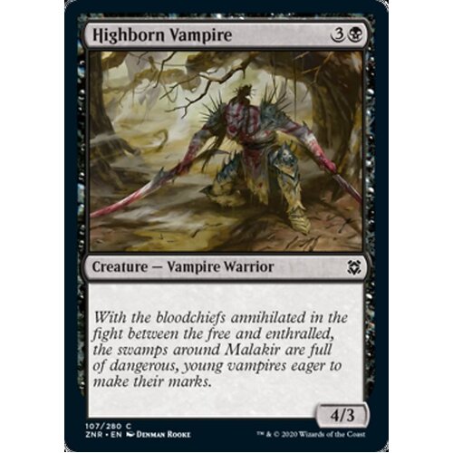 Highborn Vampire FOIL - ZNR