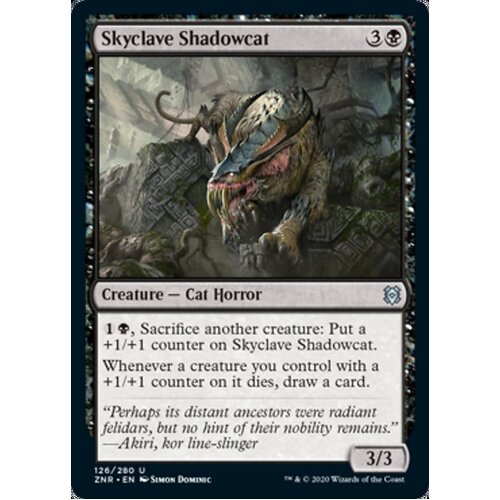 Skyclave Shadowcat FOIL - ZNR