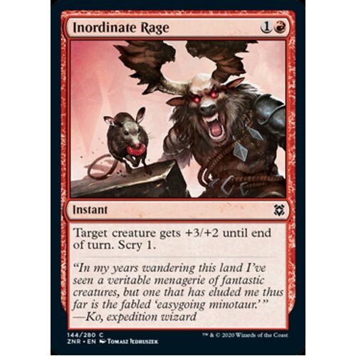 Inordinate Rage FOIL - ZNR