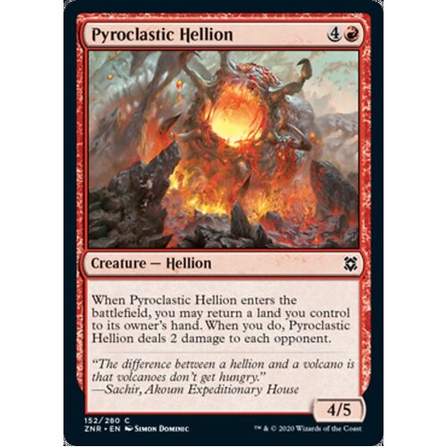 Pyroclastic Hellion FOIL - ZNR