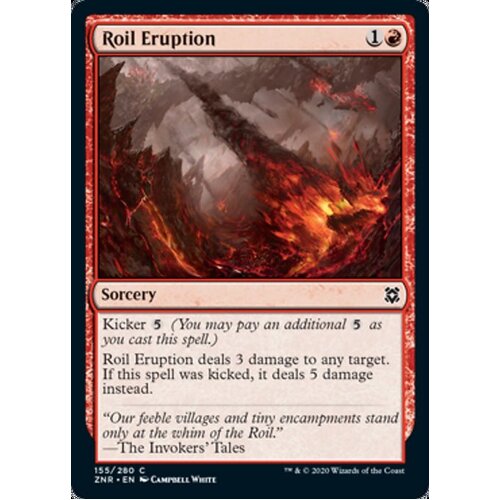 Roil Eruption FOIL - ZNR