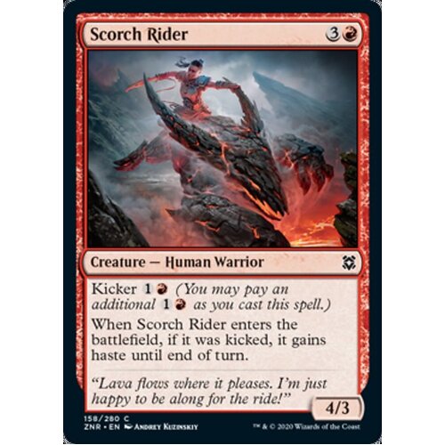 Scorch Rider FOIL - ZNR
