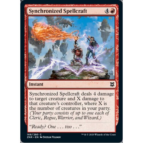 Synchronized Spellcraft FOIL - ZNR