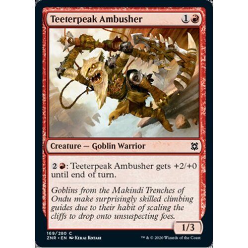 Teeterpeak Ambusher FOIL - ZNR