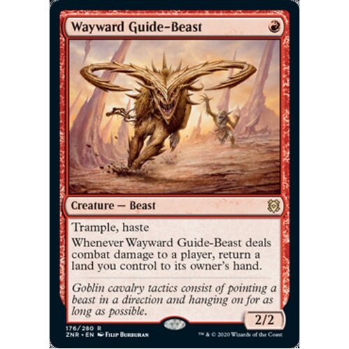 Wayward Guide-Beast FOIL - ZNR