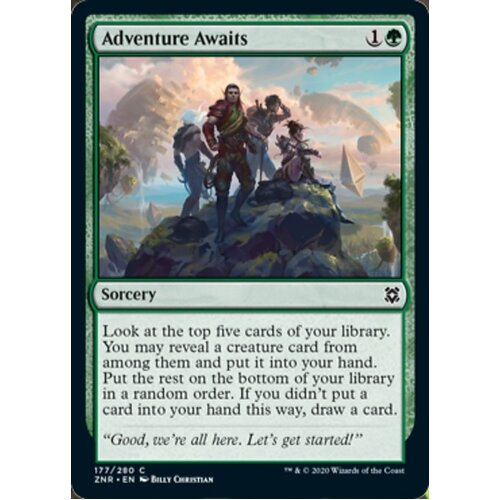Adventure Awaits FOIL - ZNR