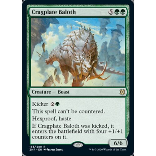 Cragplate Baloth FOIL - ZNR