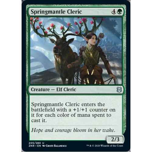 Springmantle Cleric FOIL - ZNR
