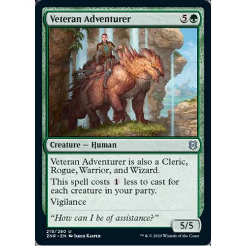 Veteran Adventurer FOIL - ZNR