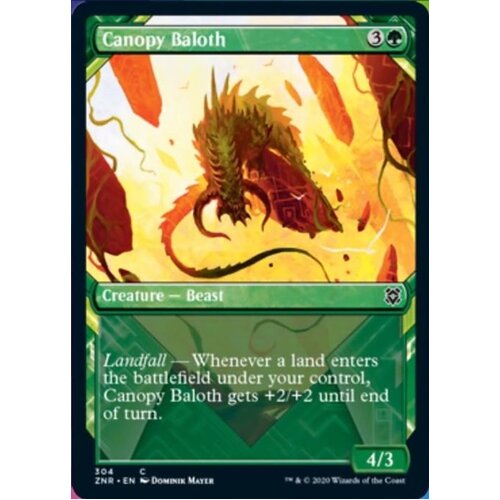 Canopy Baloth (Showcase) FOIL - ZNR