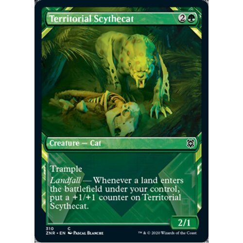 Territorial Scythecat (Showcase) FOIL - ZNR