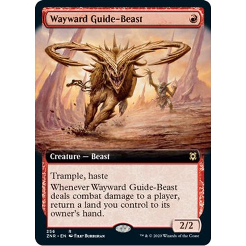 Wayward Guide-Beast (Extended) FOIL - ZNR