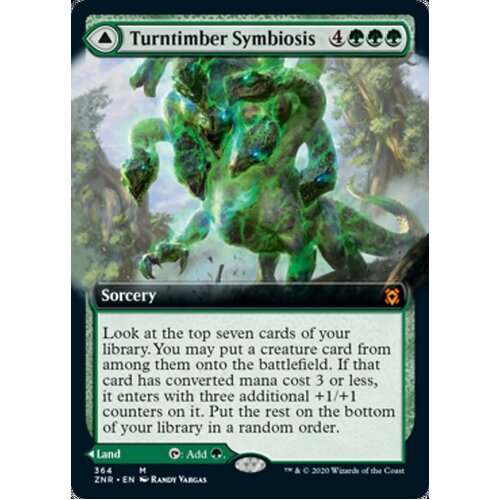 Turntimber Symbiosis // Turntimber, Serpentine Wood (Extended) FOIL - ZNR