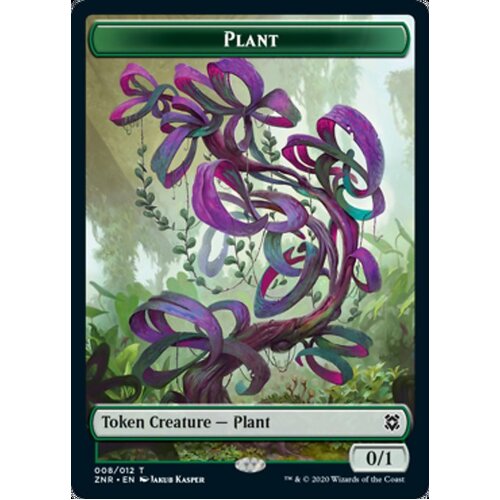 4 x Plant Token - ZNR