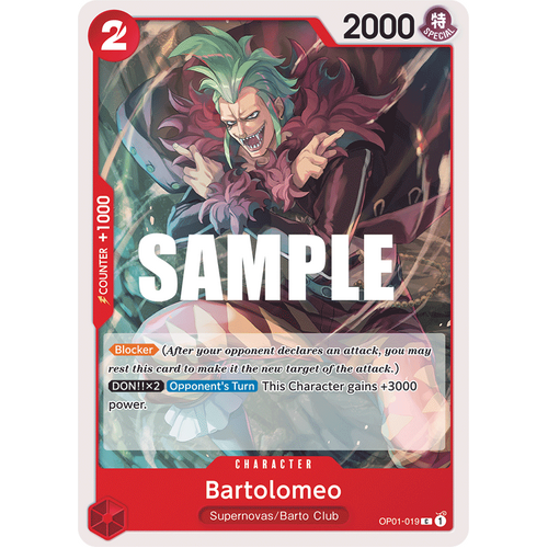 Bartolomeo - OP-01