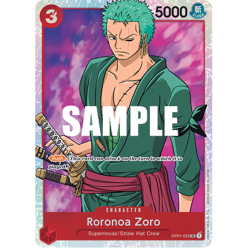 Roronoa Zoro (025) - OP-01