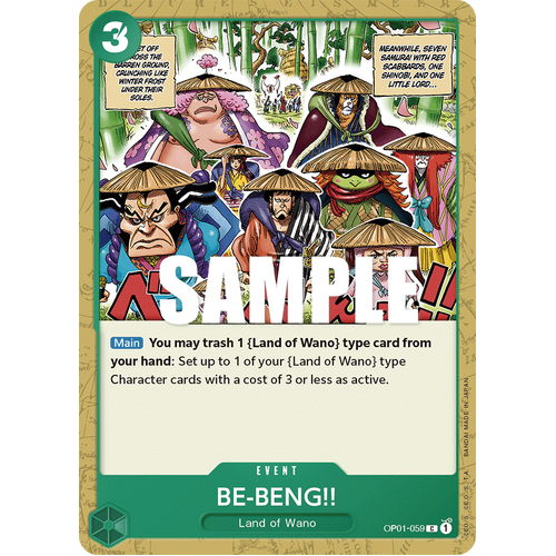 BE-BENG!! - OP-01