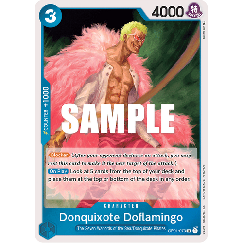 Donquixote Doflamingo (073) - OP-01
