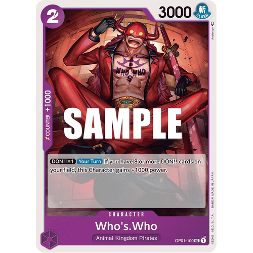 Who's.Who - OP-01