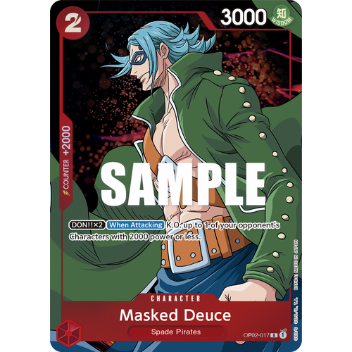 Masked Deuce (Alternate Art) - OP-02