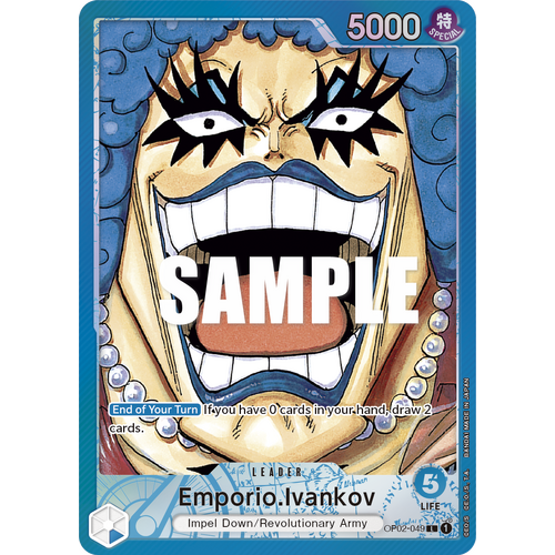 Emporio.Ivankov (049) (Alternate Art) - OP-02