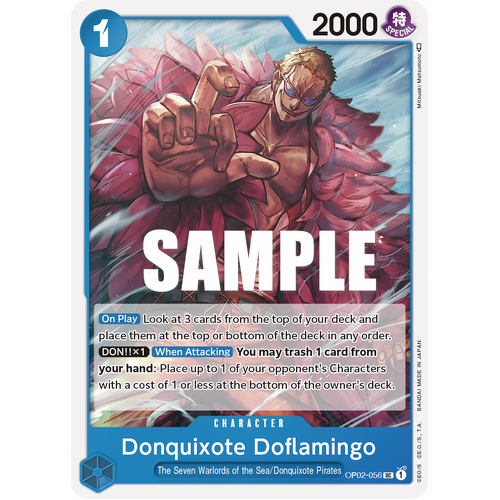 Donquixote Doflamingo - OP-02