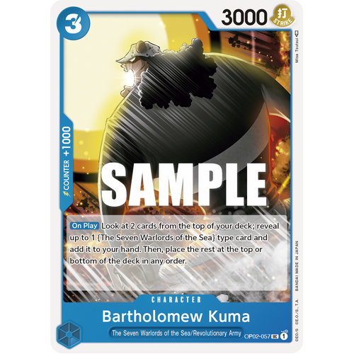 Bartholomew Kuma - OP-02