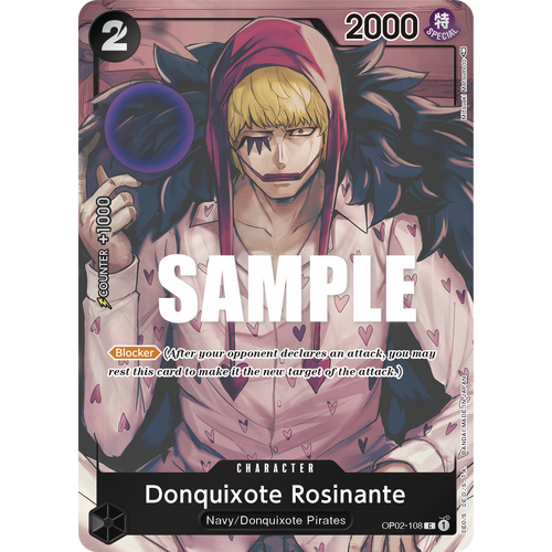 Donquixote Rosinante (Box Topper) - OP-02
