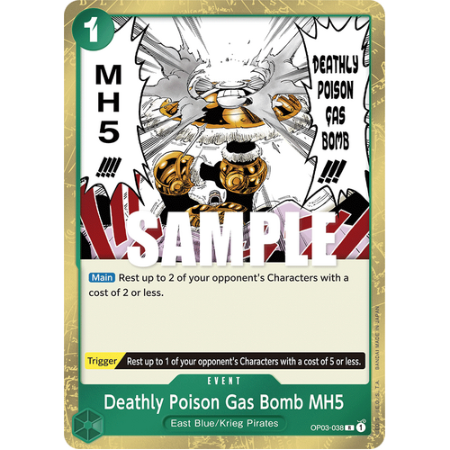 Deathly Poison Gas Bomb MH5 - OP-03