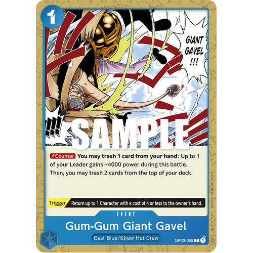 Gum-Gum Giant Gavel - OP-03