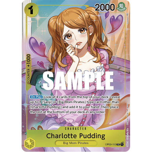 Charlotte Pudding (Alternate Art) - OP-03